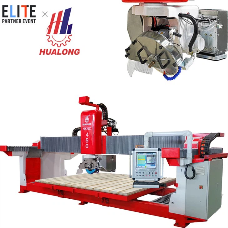 Italian Pegasus Software 5-axis Granite Bridge Saw Automatic Stone Cutting Machine CNC Marble