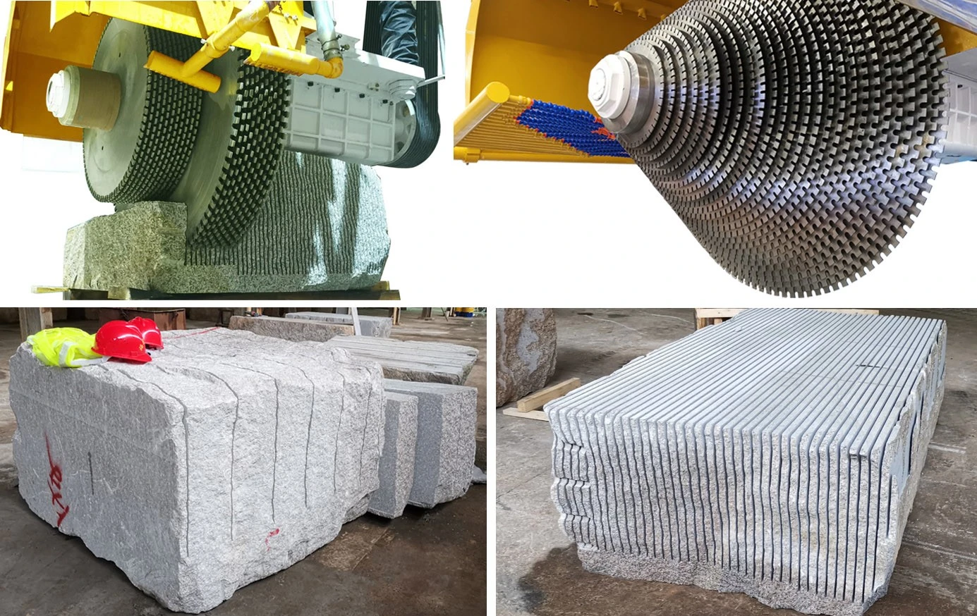 Granite Block Cutting Granite Block Cutting