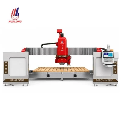 Sierra de puente CNC de 5 ejes HKNC-500 PLUS con sistema italiano ESA
