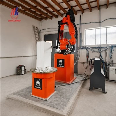 HLRB-7A3D Máquina de tallado de piedra robotizada KUKA de 7 ejes|Escultura de mármol 3D CNC
